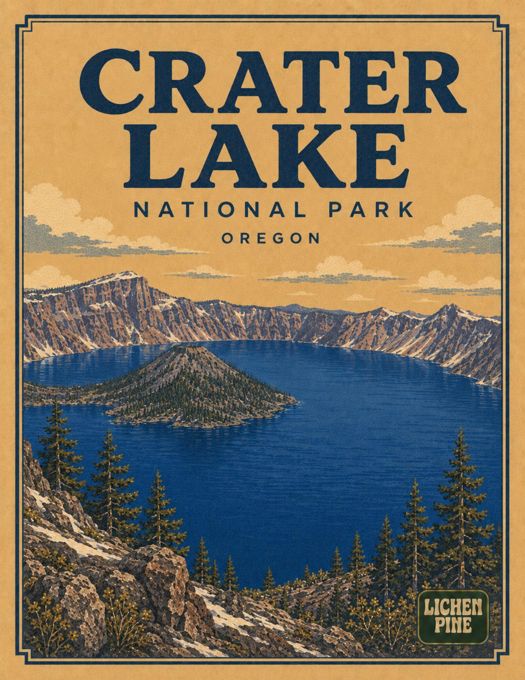 Crater Lake Field Guide cover