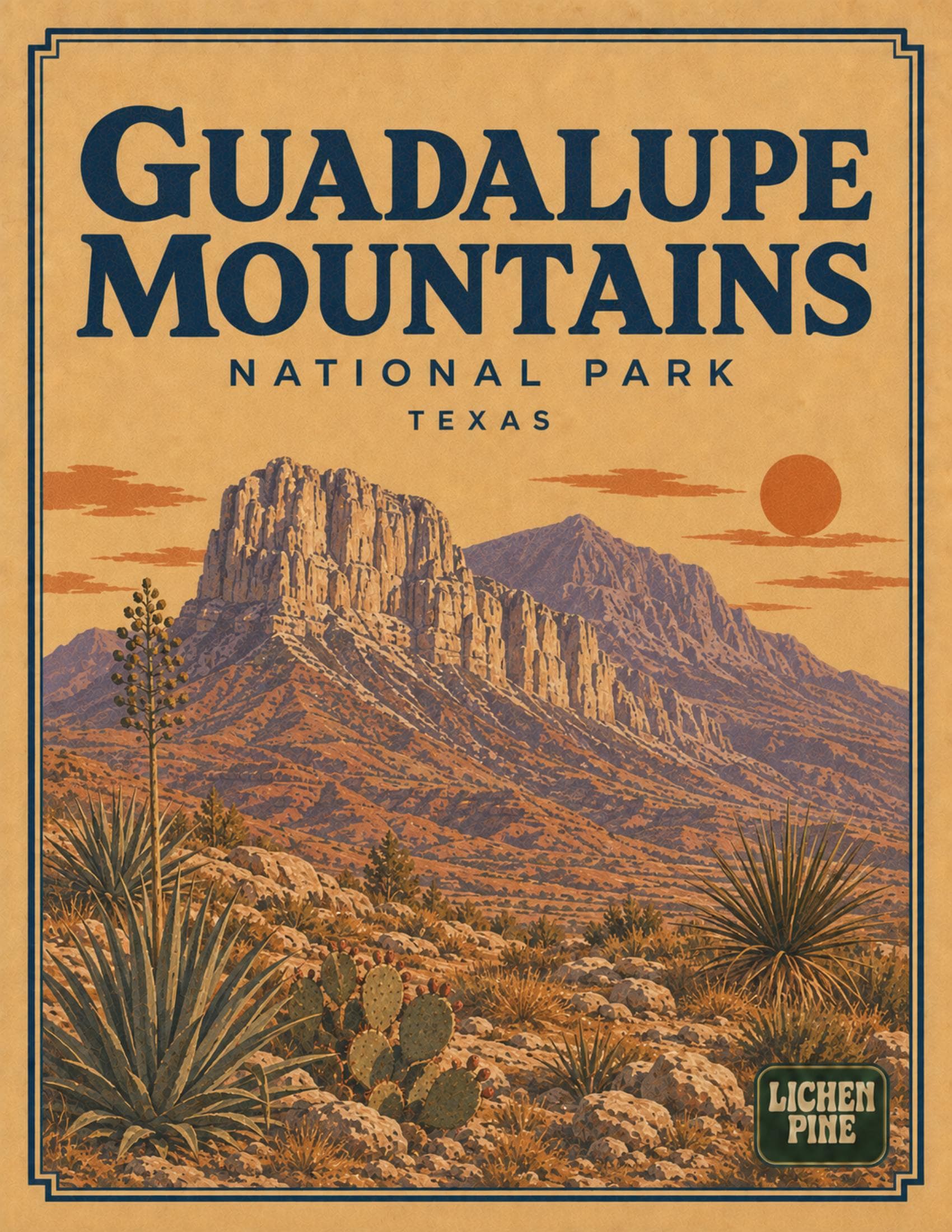 Guadalupe Mountains Field Guide cover