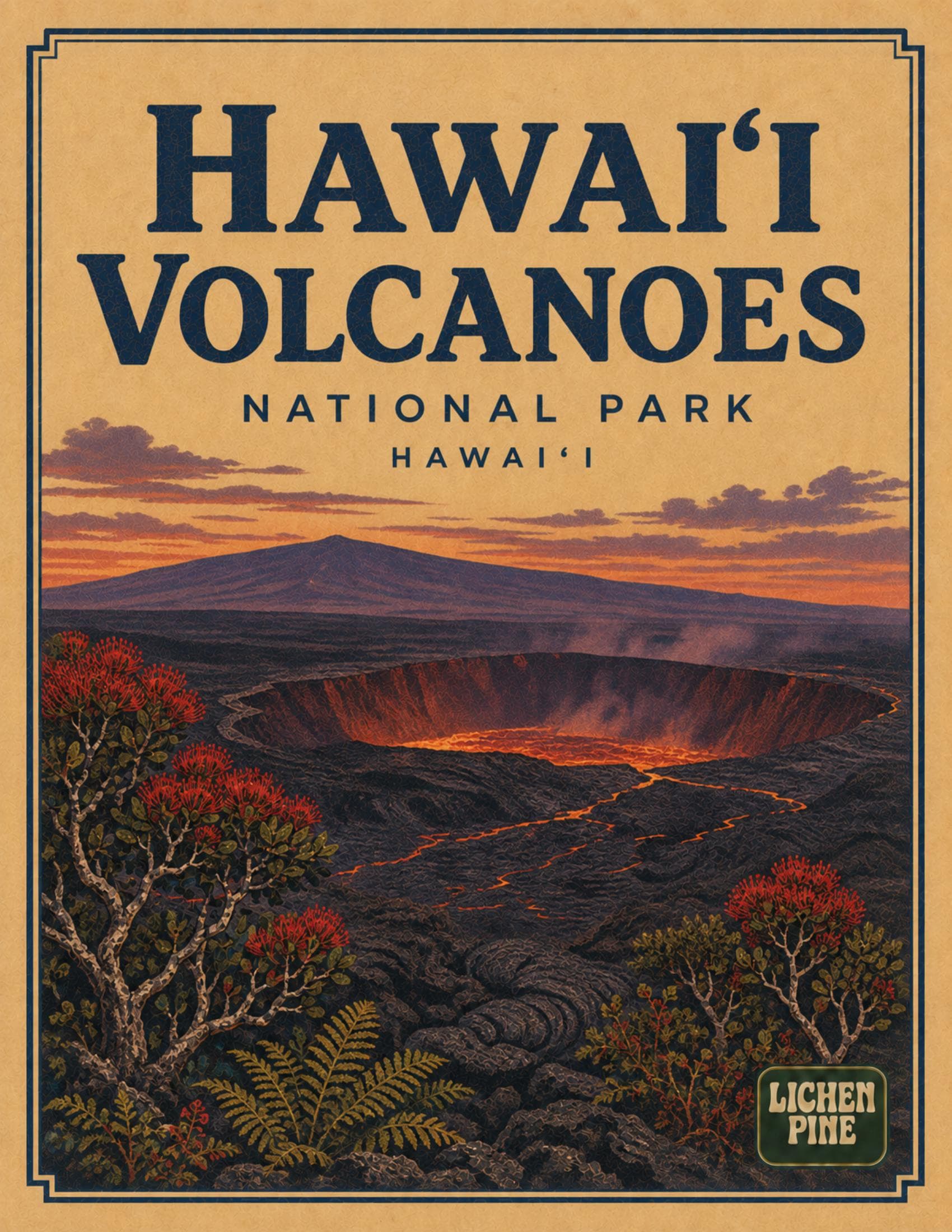 Hawaiʻi Volcanoes Field Guide cover