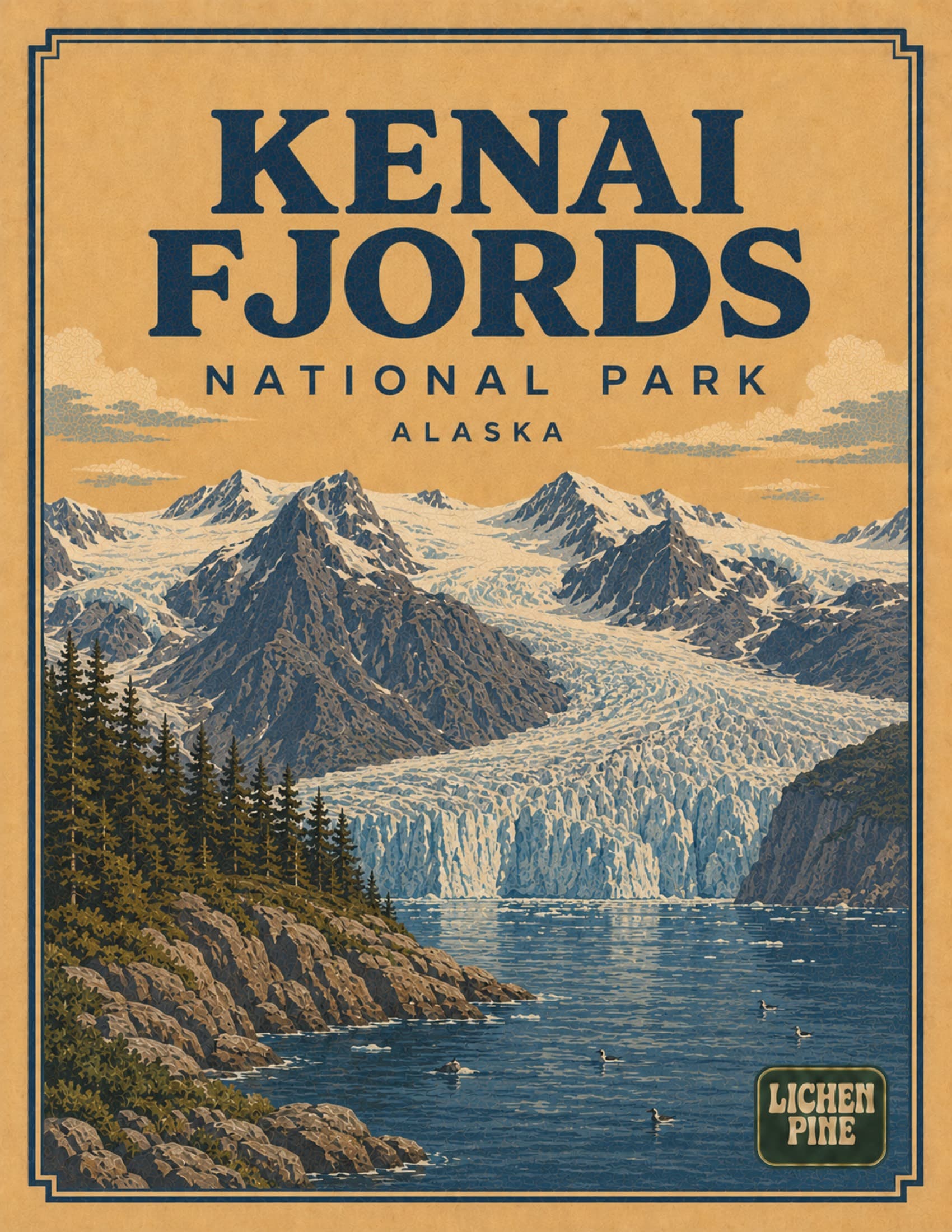 Kenai Fjords Field Guide cover