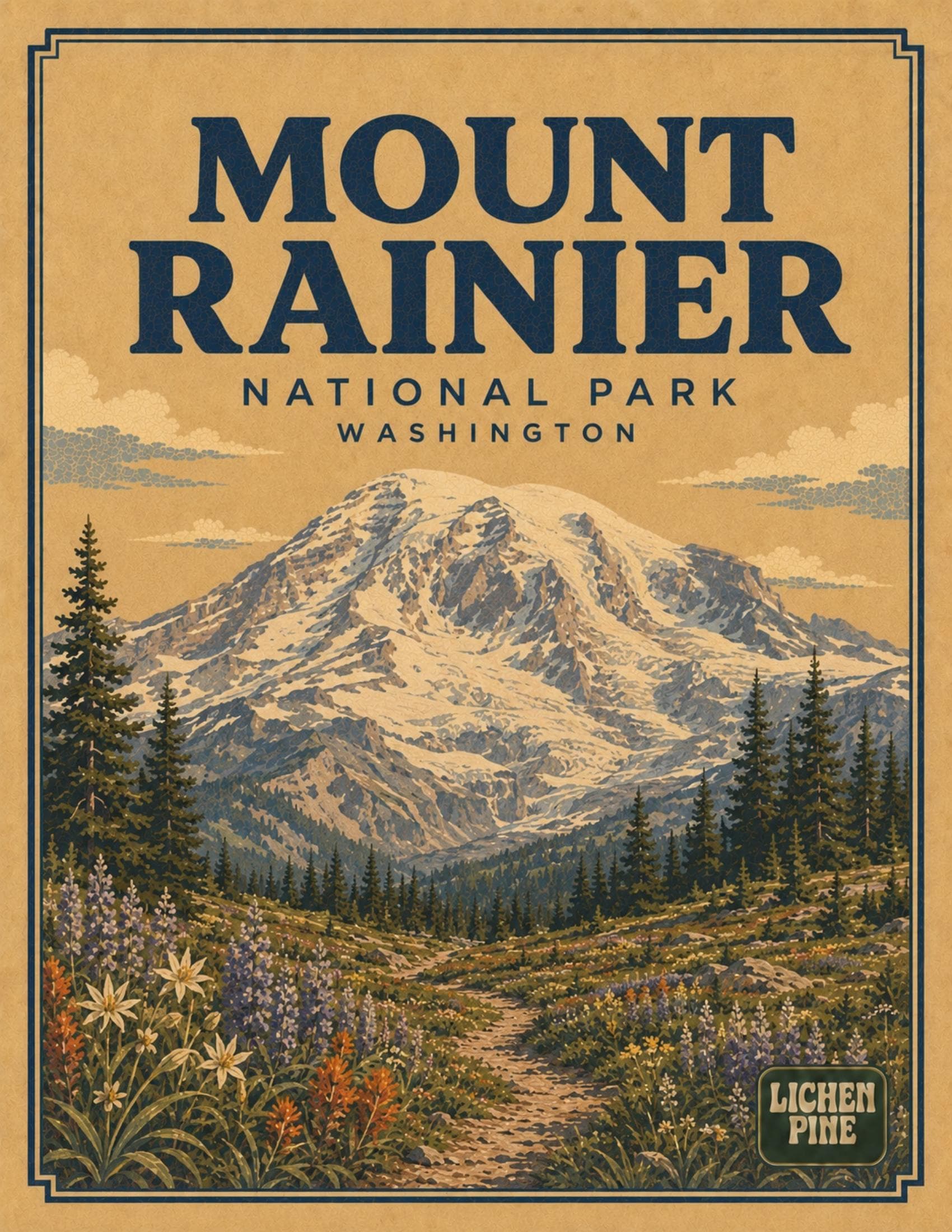 Mount Rainier Field Guide cover