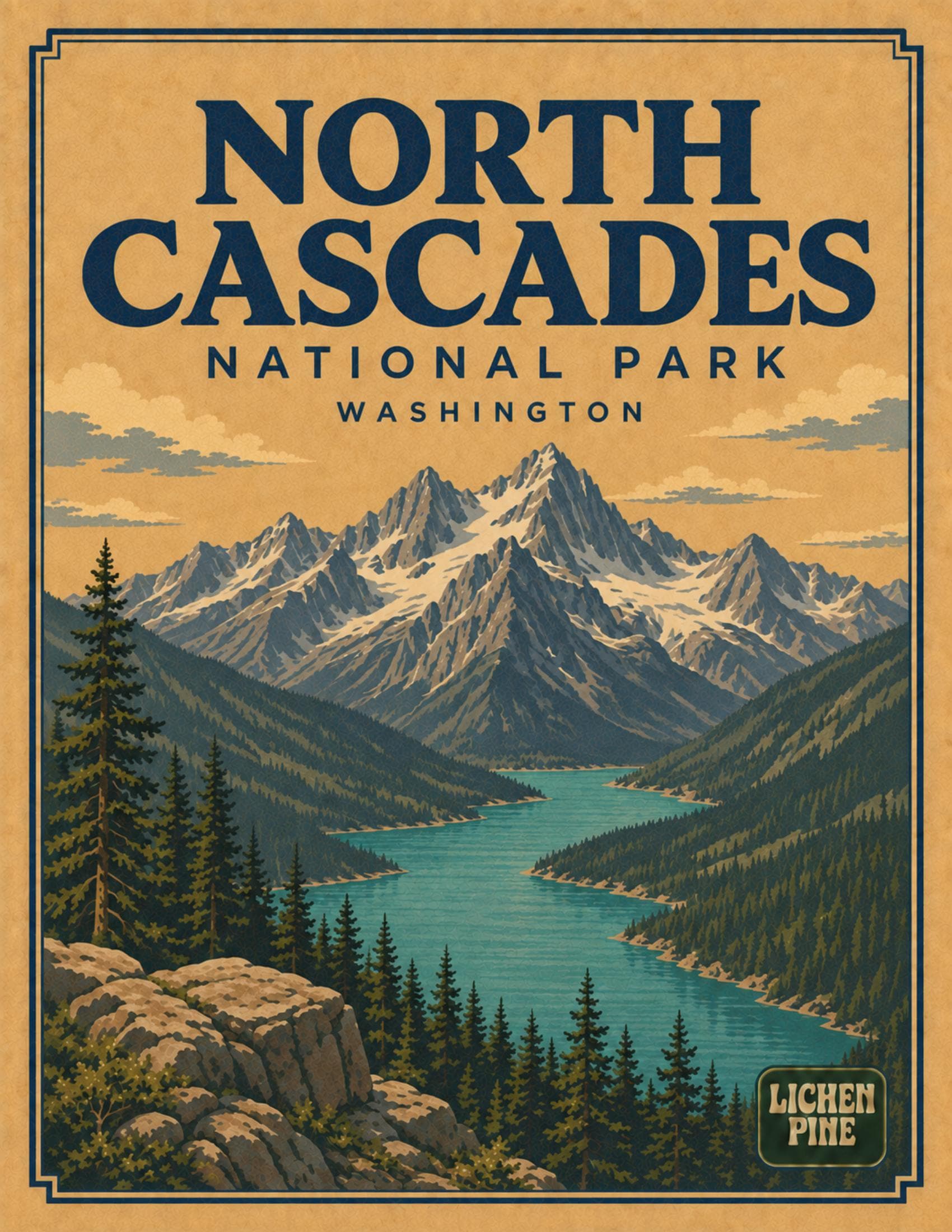North Cascades Field Guide cover