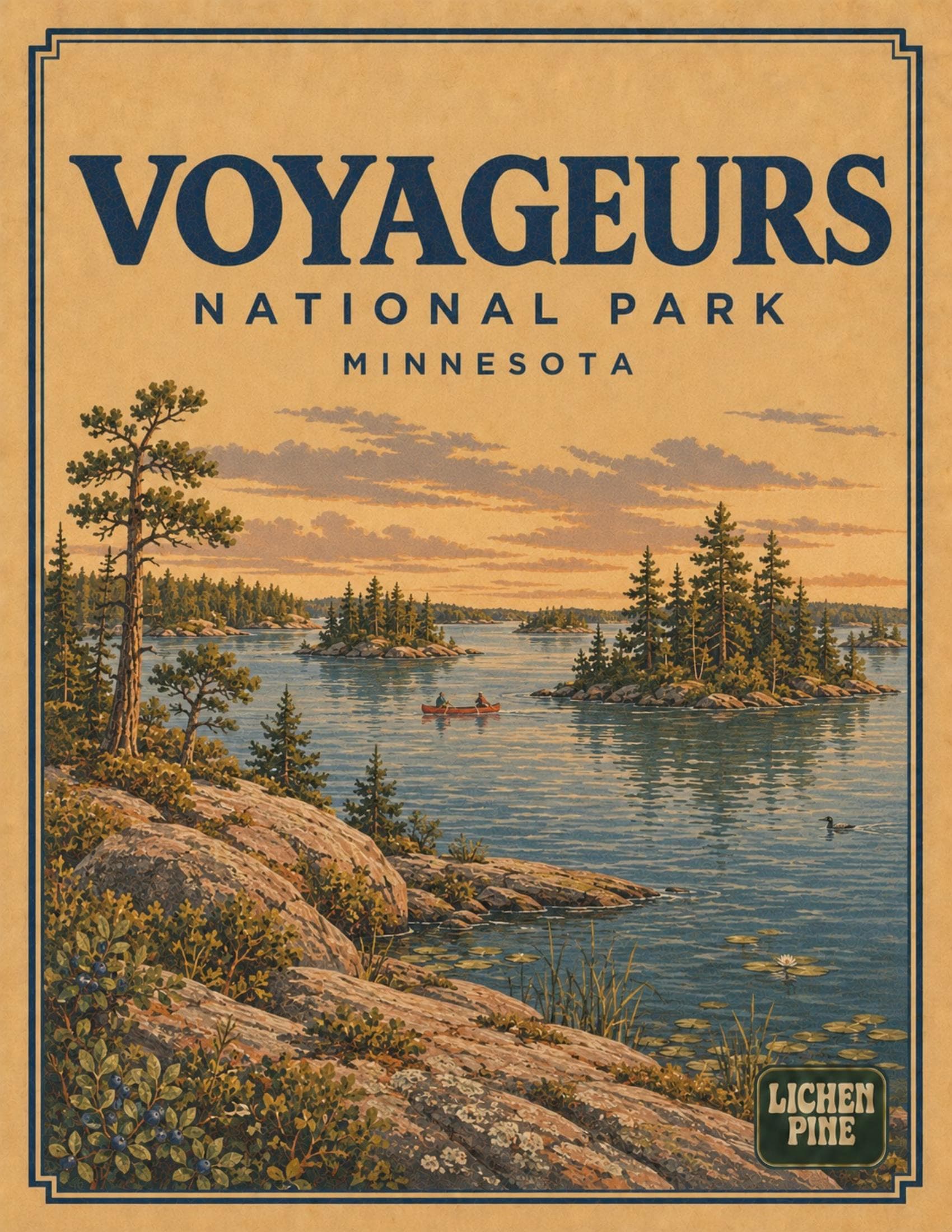Voyageurs Field Guide cover